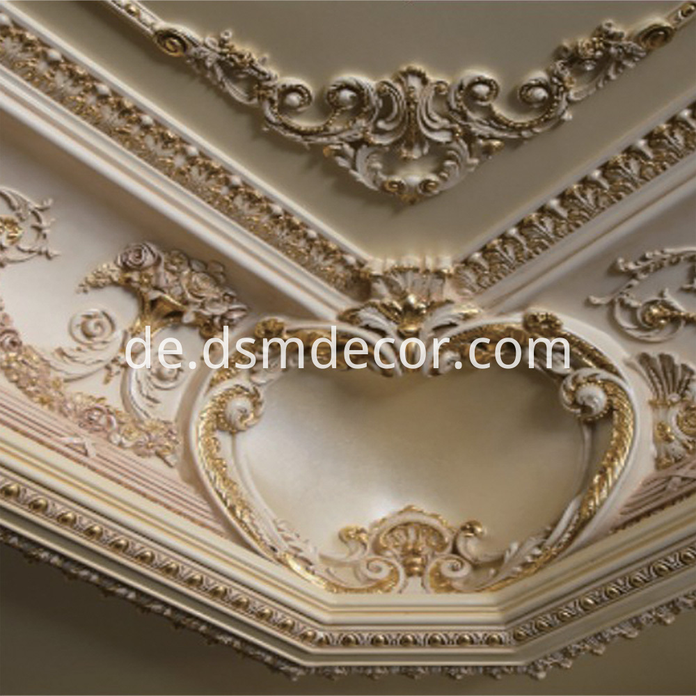 Dekoratives Gesims aus Polyurethan in großer Größe Big Size Polyurethane Decorative Cornice